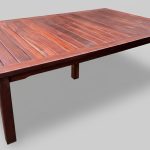 Solid Hardwood Teak 10 Seater Patio Table (2400mm x 1600mm)