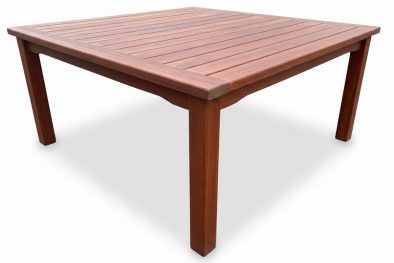 Solid Hardwood Teak 8 Seater Square Patio Table