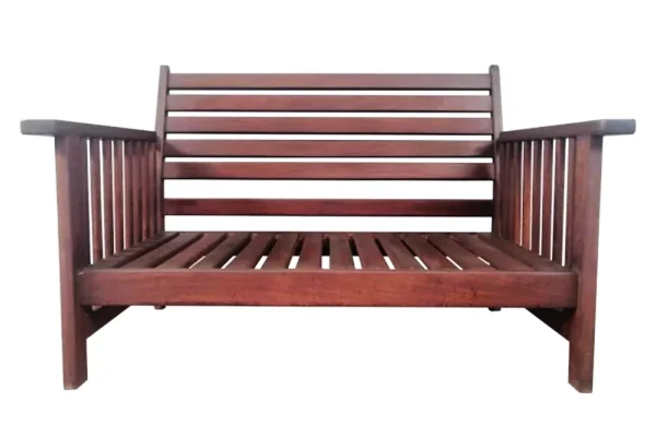 Solid Hardwood Teak Patio Morris 2 seater (excl cushions)