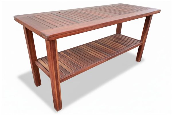 Solid Hardwood Teak Patio Server 1500X600