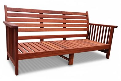Solid Hardwood Teak Patio Morris 3 seater (excl cushions)