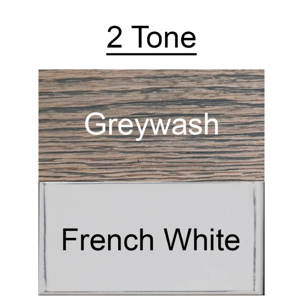 COL - 2 tone Greywash Oak and French white