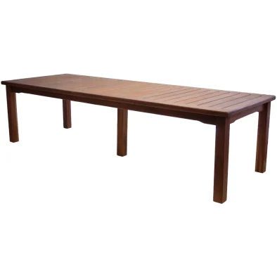 Zambezi Teak 10 Seater Patio Table (3200mm x 1100mm)