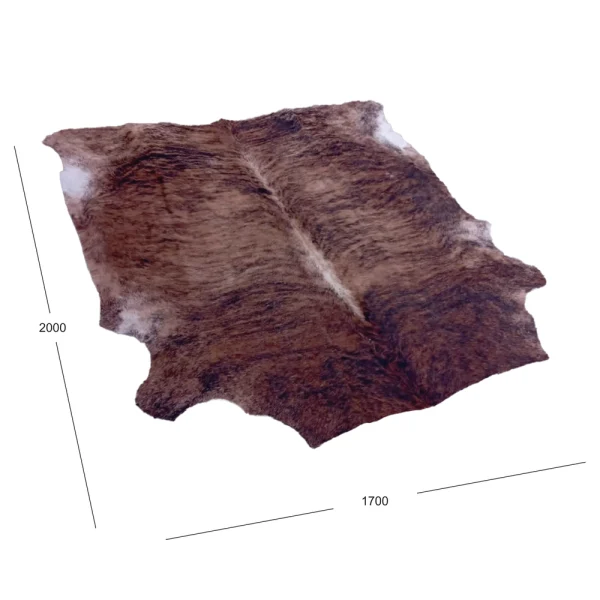 Cow-Hide-Brown-and-White-1.1 Dimensions