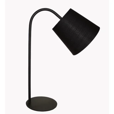 Desk lamp Black with Black shade