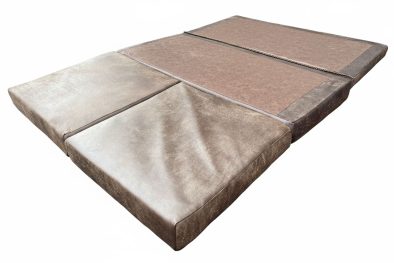 Genuine-Full-Leather-Foldable-Ottoman-Double-Mattress---Exotic-W-Brown---open