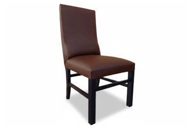 MONO DINING CHAIR PU BROWN