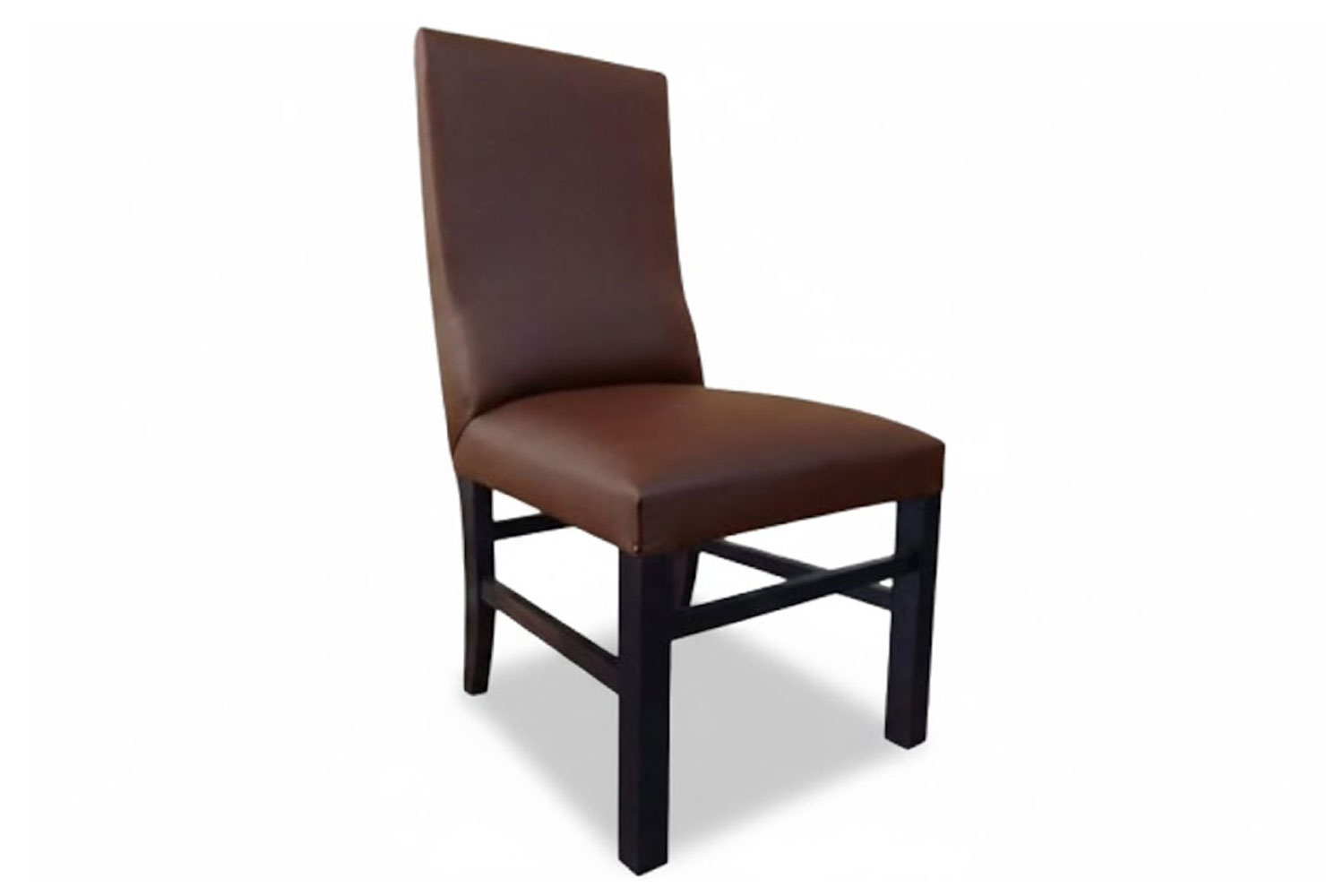 MONO DINING CHAIR PU BROWN