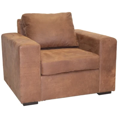 Mod Armchair Exotic Leather Spice