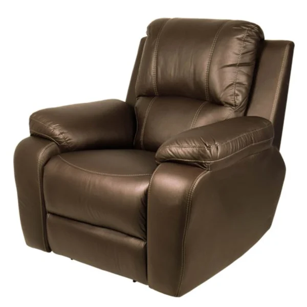 Premier armchair Leather brown