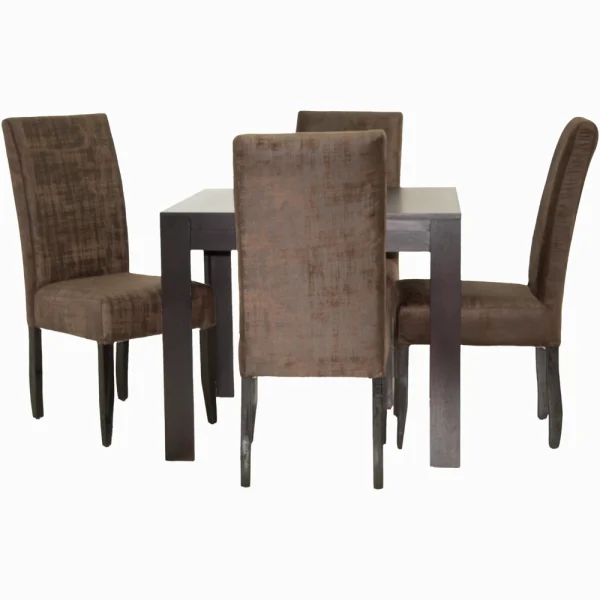 5 Piece Mod Dining + Primo dining chair set Special