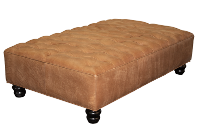 Genuine Full Leather Chesfield Ottoman 1500 x 900 - Exotic Whisky