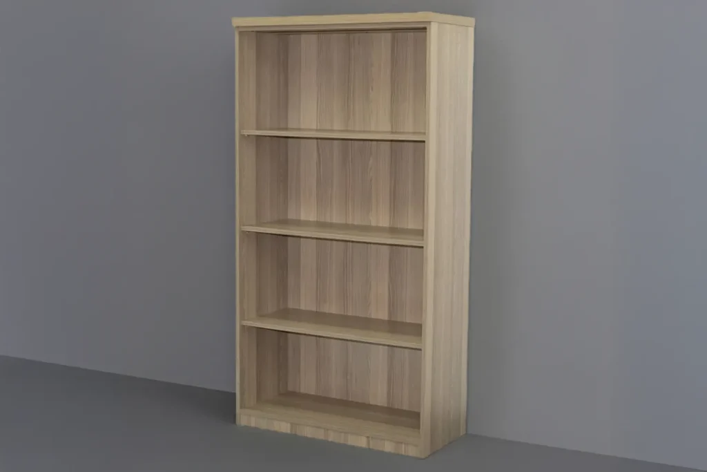 IQ Bookcase 4 Tier - Oak