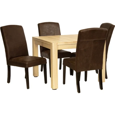 5 Piece Primo Cotton Wood Dining Set Special