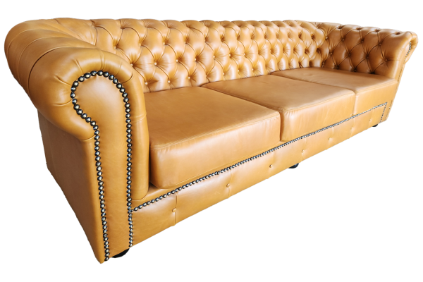 Chesterfield 3 Seater Couch - Exotic C-Mustard 1500x1000