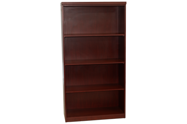 IQ 4 TIER BOOKCASE (800 X 380 X 1500) Royal Mahogany