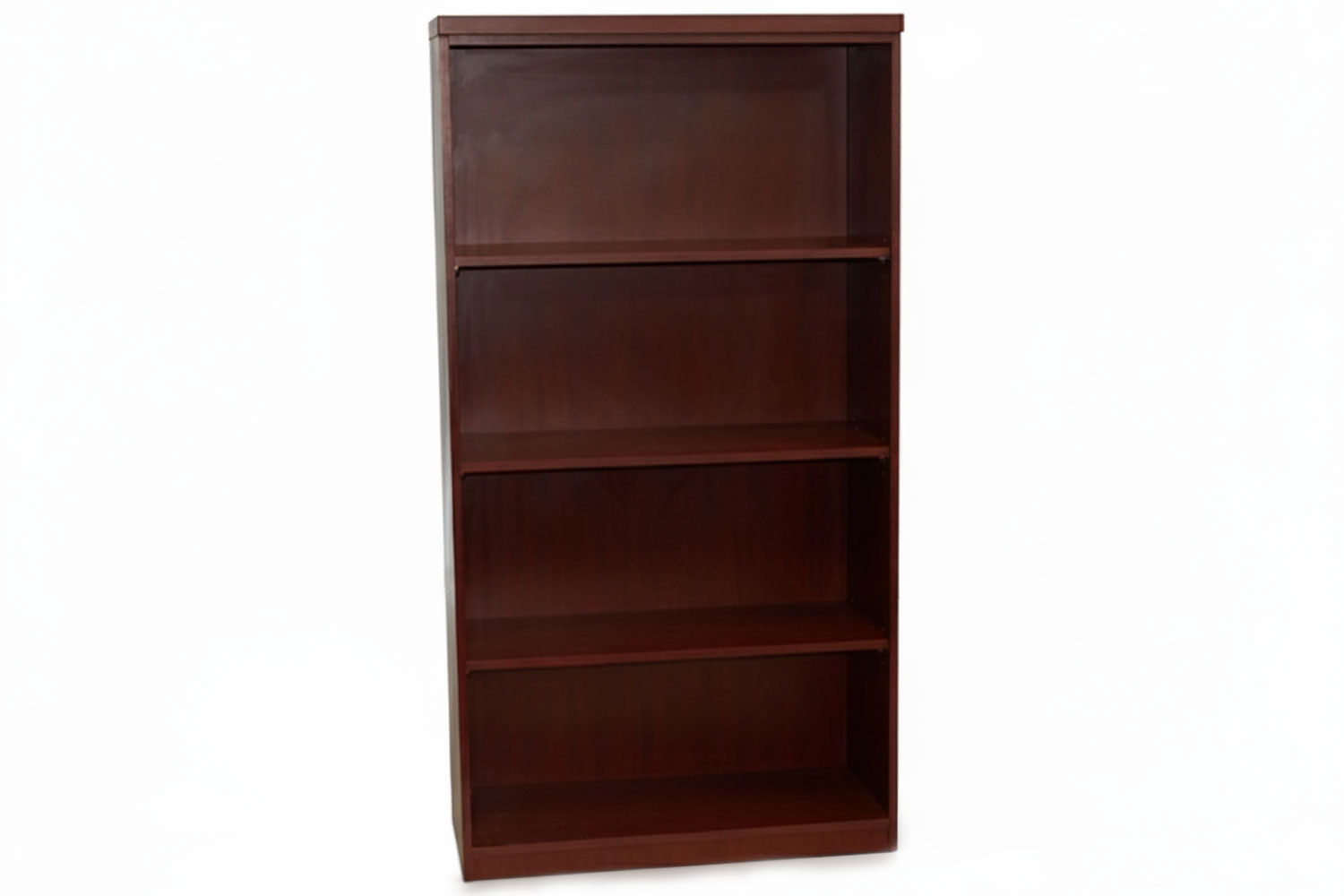 IQ 4 TIER BOOKCASE (800 X 380 X 1500) Royal Mahogany