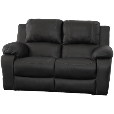 Prime 2 Seater Static couch PU Black