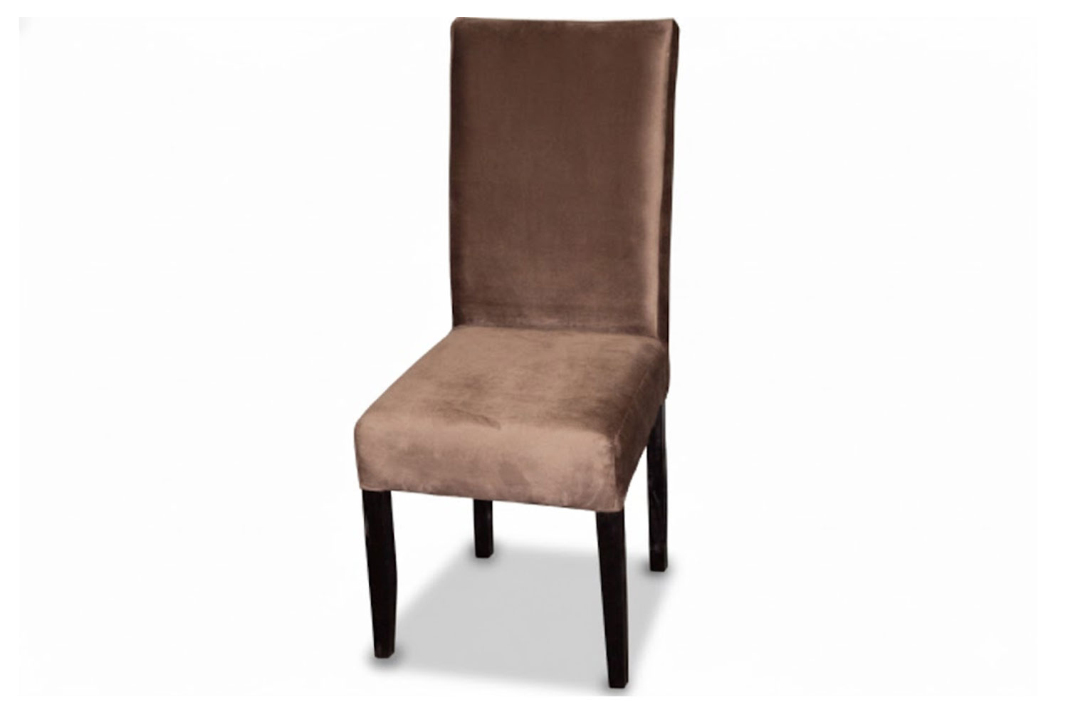 Solo dining chair Velvet Brown