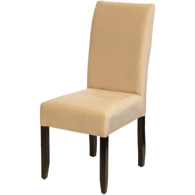 Solo dining Chair Velvet French Vanilla