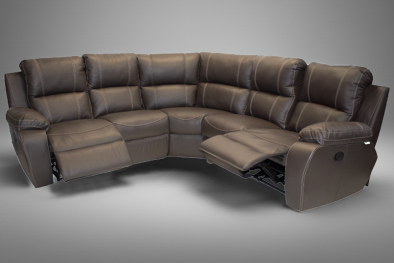 Leather Recliner Corner Couches