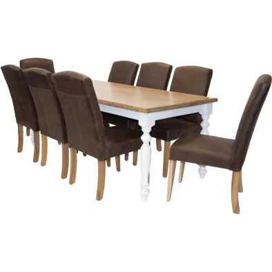 9 Piece Primo French 8 Seater Dining Set Special