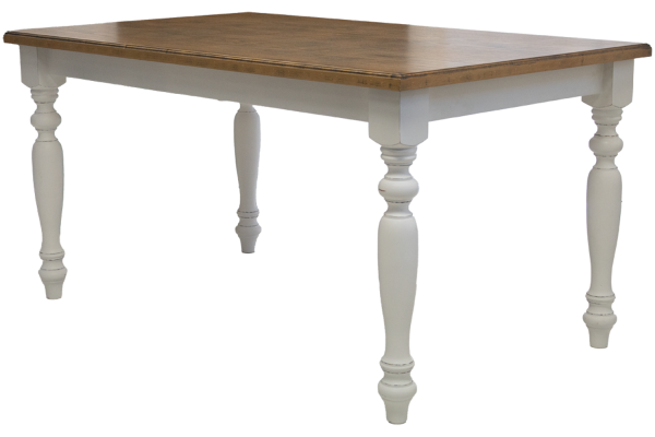 French 6 Seater Dining table Oak Veneer 1500 X 900