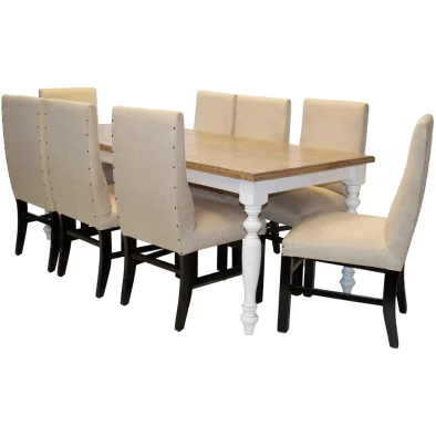 French Mono 9 Piece Dining Set Special