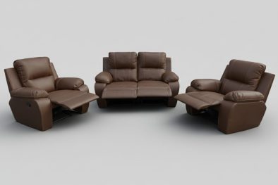 Premier 1 Seater 1 Action X 2 and 2 Seater 2 Action - Brown