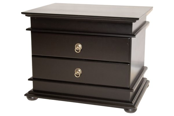 Grandeur-Pedestal-2-Drawer-Painted-Bordeaux