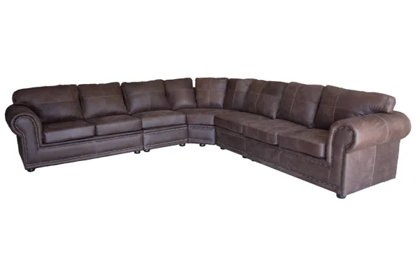 Genuine Full Leather Afrikan Comfort 7 Seater corner couch Special