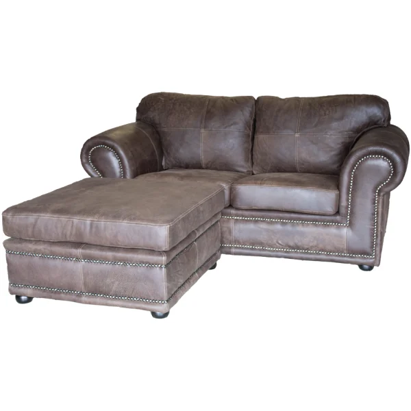 Afrika 2 seater Universal chaise W-Brown LHF