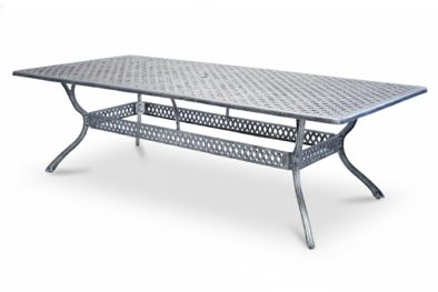 Aluminium 10 Seater Dining Table 2600