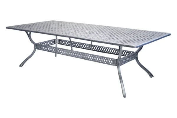Aluminium 10 Seater Dining Table 2600