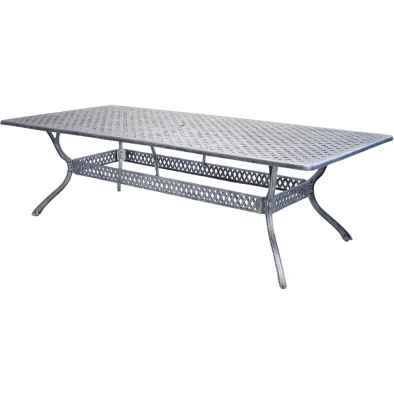 Aluminium 10 Seater Dining Table