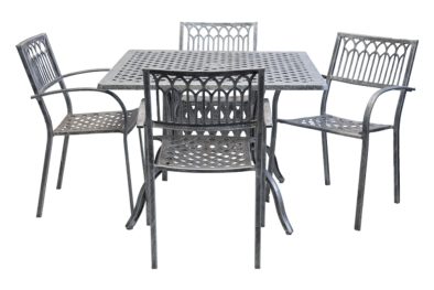 Aluminium-Atlas-4-Seater-Dining-Set-Special-1000mm-Square