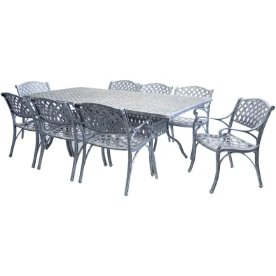 Aluminium Cottage 8 Seater Dining set