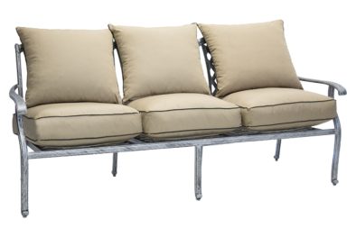 Aluminium-Morris-3-Seater-Silver-with-Beige-Cushions