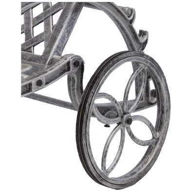 Aluminium Pool Lounger Silclose up
