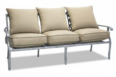 Aluminium-Morris-3-Seater-Silver-with-Beige-Cushions