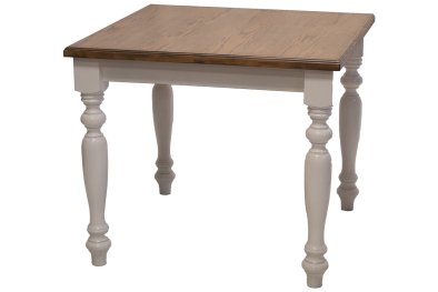French 4 Seater Dining table Oak Veneer 900 X 900