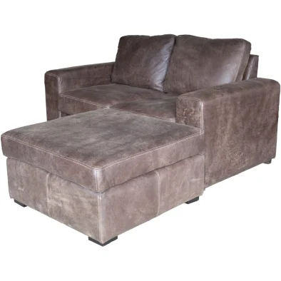 Mod 2 seater Universal chaise W-Brown RHF