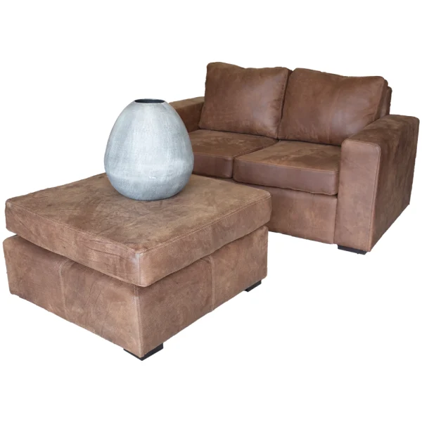 Mod 2 seater with Ottoman W-Spice