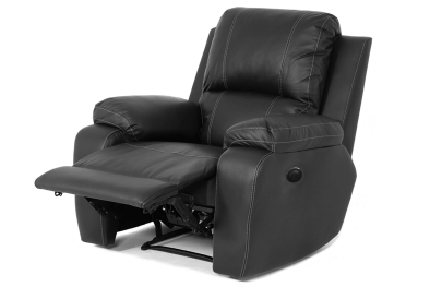 Premier Recliner Leather Black