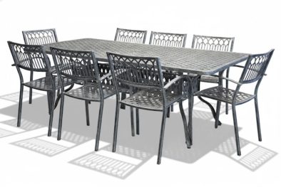 Aluminium Atlas 8 Seater Dining Set Special