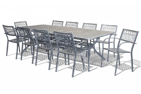 Aluminium Atlas 10 Seater Dining Set Special