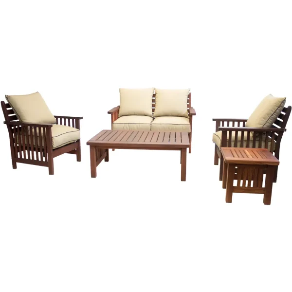 Zambezi 4 Seater 5 Piece Set Special