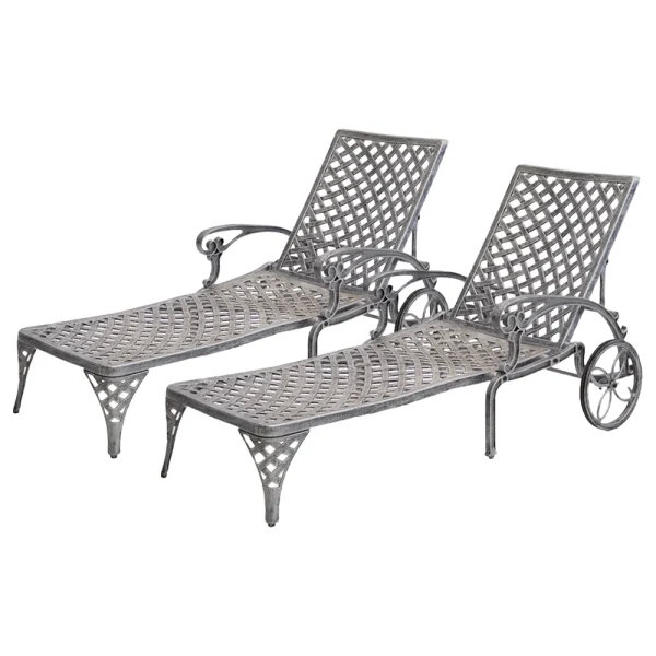 Aluminium Sun lounger set