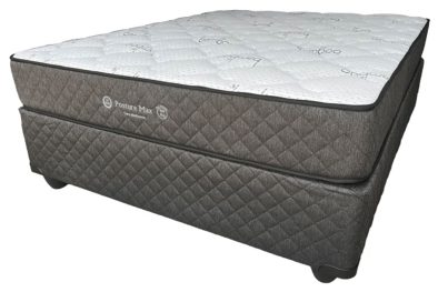 Posture-Max-Jacquard-Charcoal-Queen-12-Year-Warranty-110kg-base-&-mattress-set-special-(standard-or-extra-length-option)