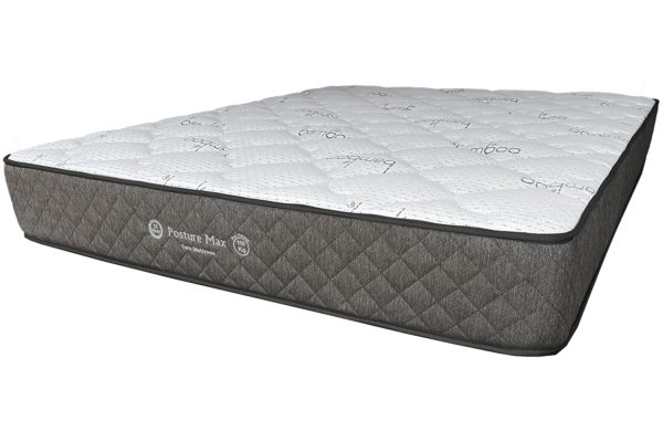 Posture-Max-Mattress-Double-–-Jacquard-Charcoal-(12-Year-Warranty)-110KG-(standard-length-or-extra-length-option)